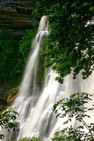 Burgess Falls, side